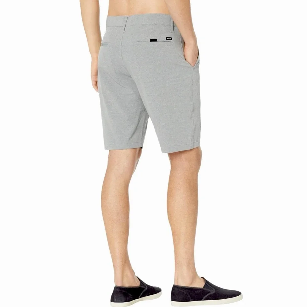 RVCA Men's Balance‎ Hybrid Short Size 32 Gray 9.5" Inseam - Picture 2 of 6